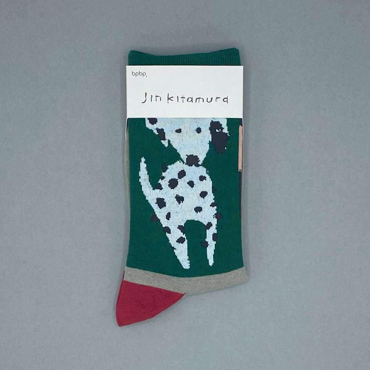 【JIN KITAMURA / 北村人×bpbp】SOCKS DALMATIAN ソックス ダルメシアン
