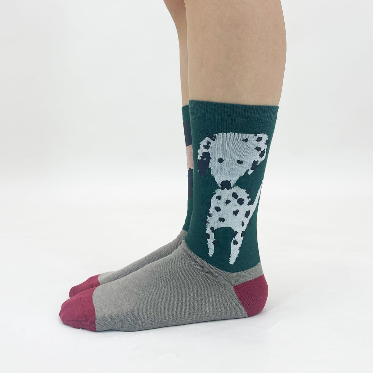 【JIN KITAMURA / 北村人×bpbp】SOCKS DALMATIAN ソックス ダルメシアン