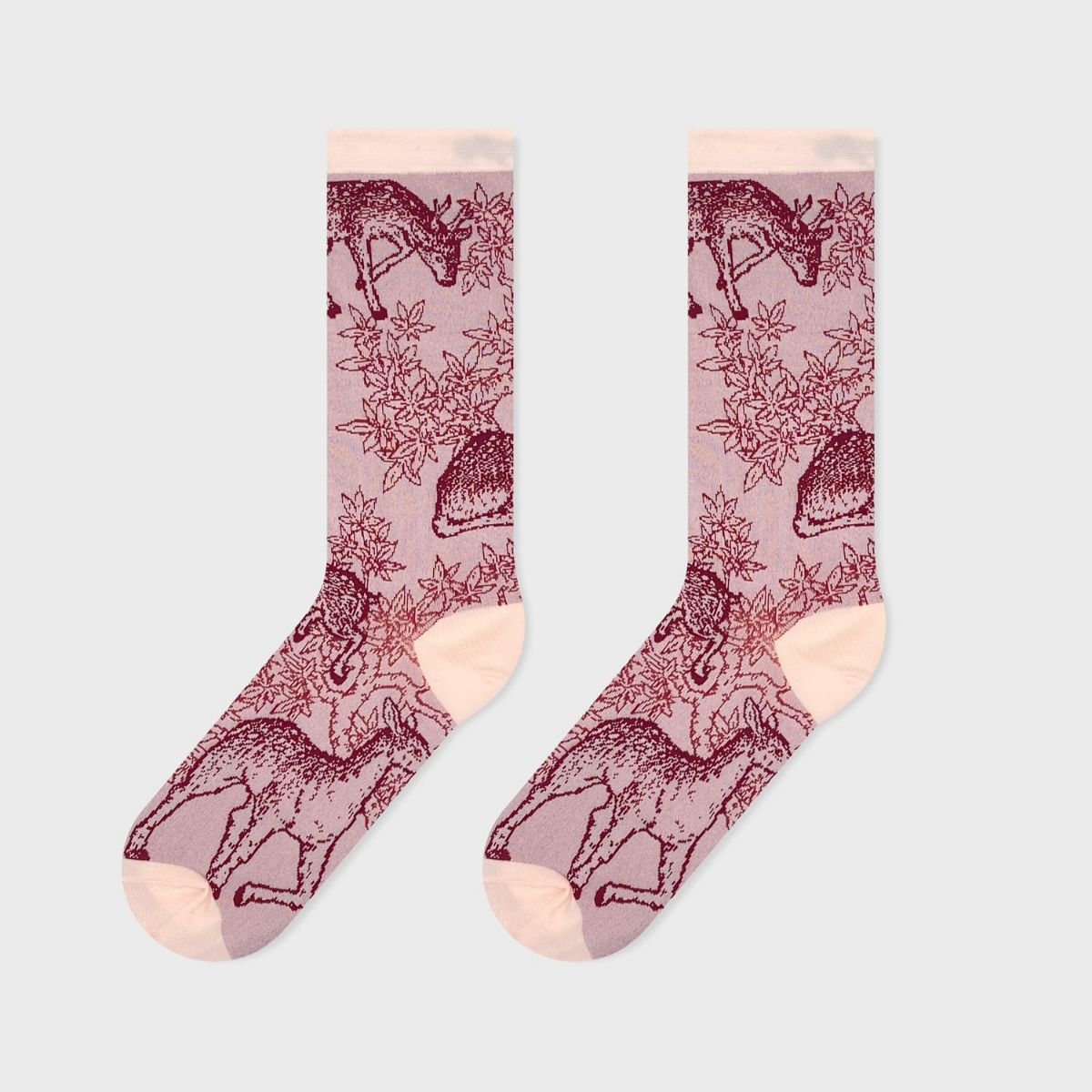 【Tomoaki Murayama / 村山大明×bpbp】SOCKS DEER シカ ソックス