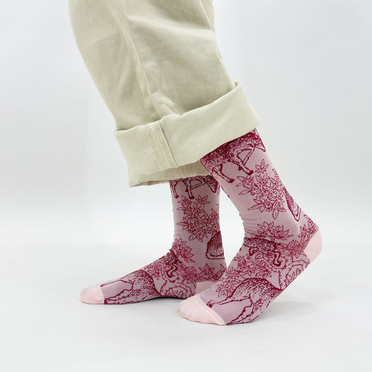 【Tomoaki Murayama / 村山大明×bpbp】SOCKS DEER シカ ソックス