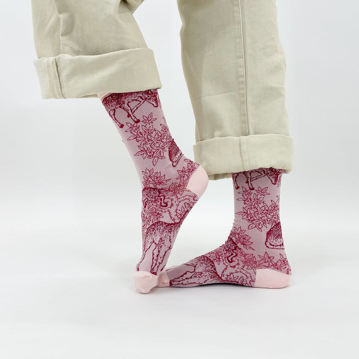 【Tomoaki Murayama / 村山大明×bpbp】SOCKS DEER シカ ソックス