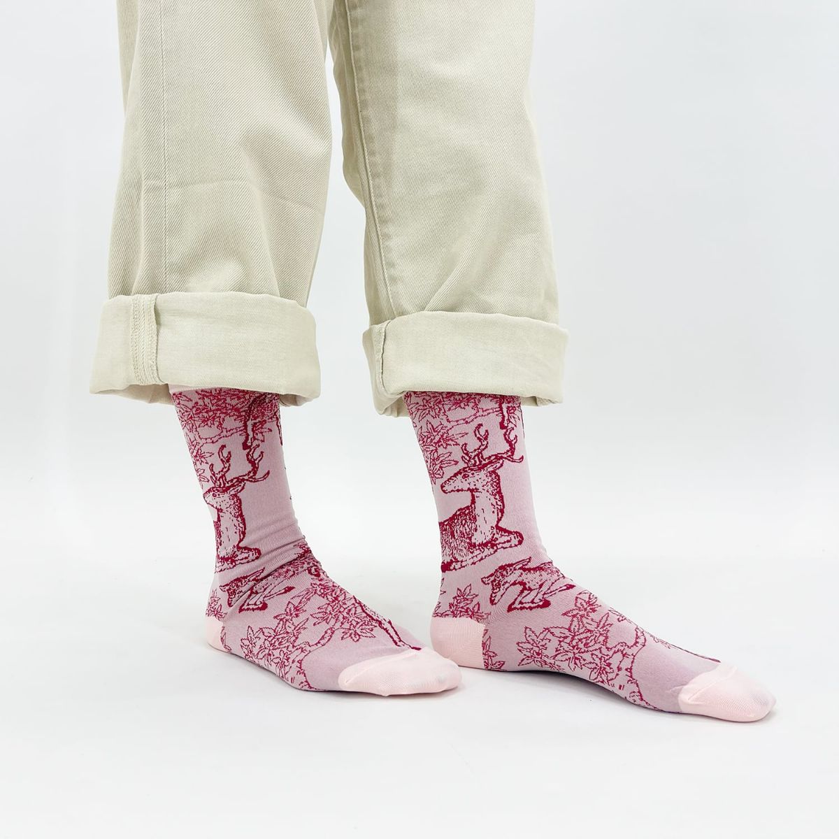 【Tomoaki Murayama / 村山大明×bpbp】SOCKS DEER シカ ソックス
