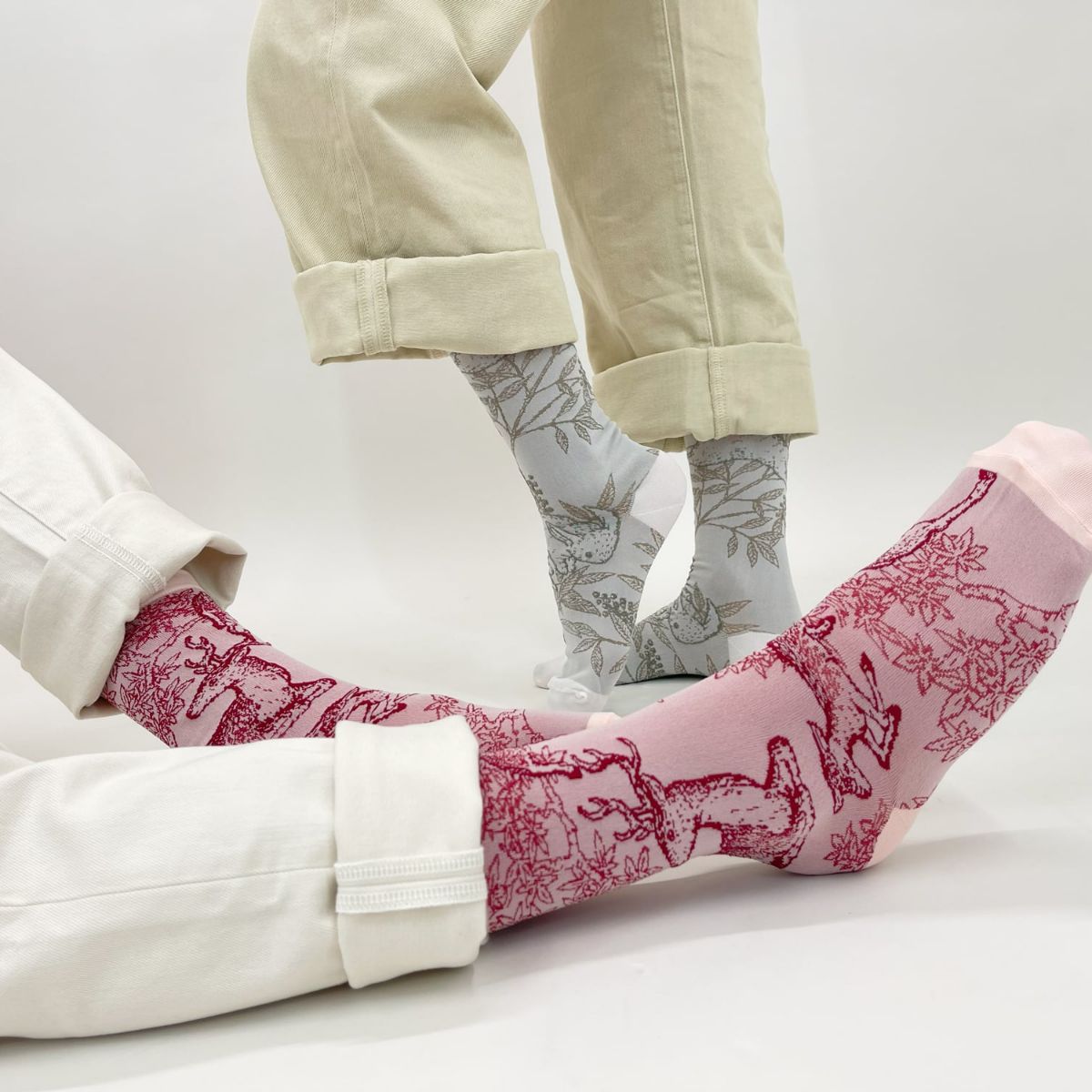 【Tomoaki Murayama / 村山大明×bpbp】SOCKS DEER シカ ソックス