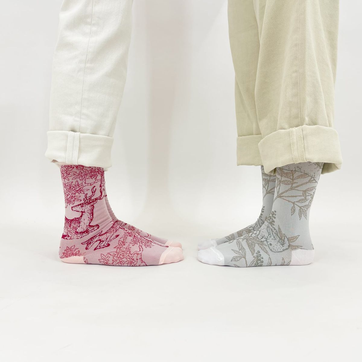 【Tomoaki Murayama / 村山大明×bpbp】SOCKS DEER シカ ソックス