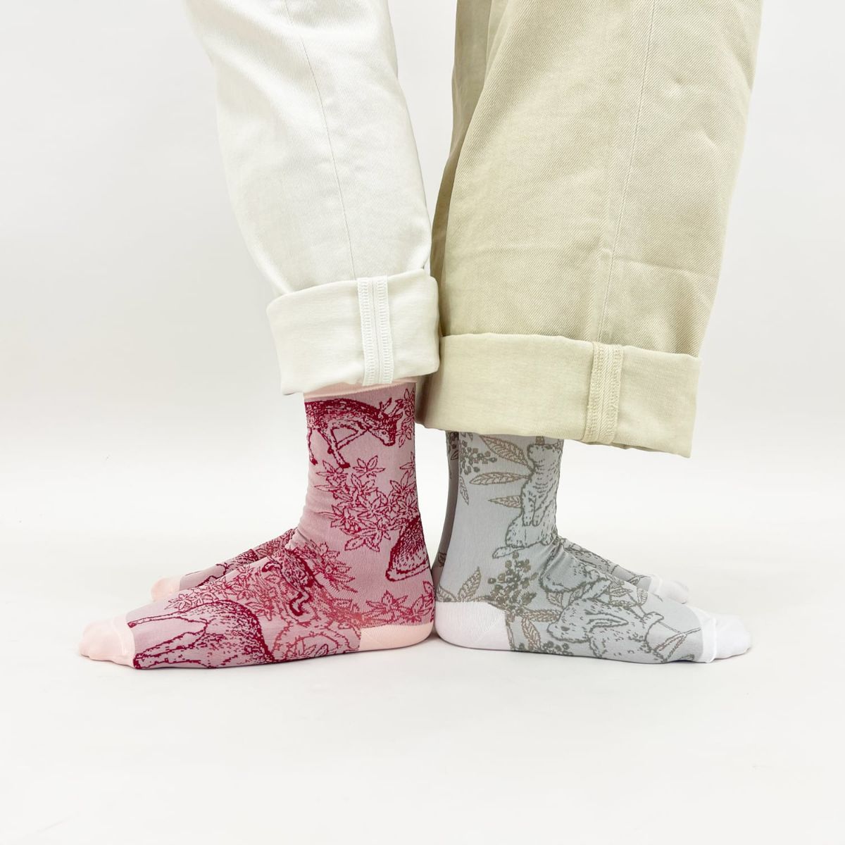 【Tomoaki Murayama / 村山大明×bpbp】SOCKS DEER シカ ソックス