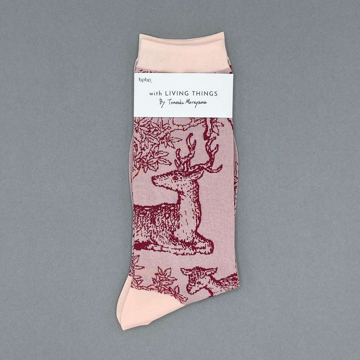 【Tomoaki Murayama / 村山大明×bpbp】SOCKS DEER シカ ソックス