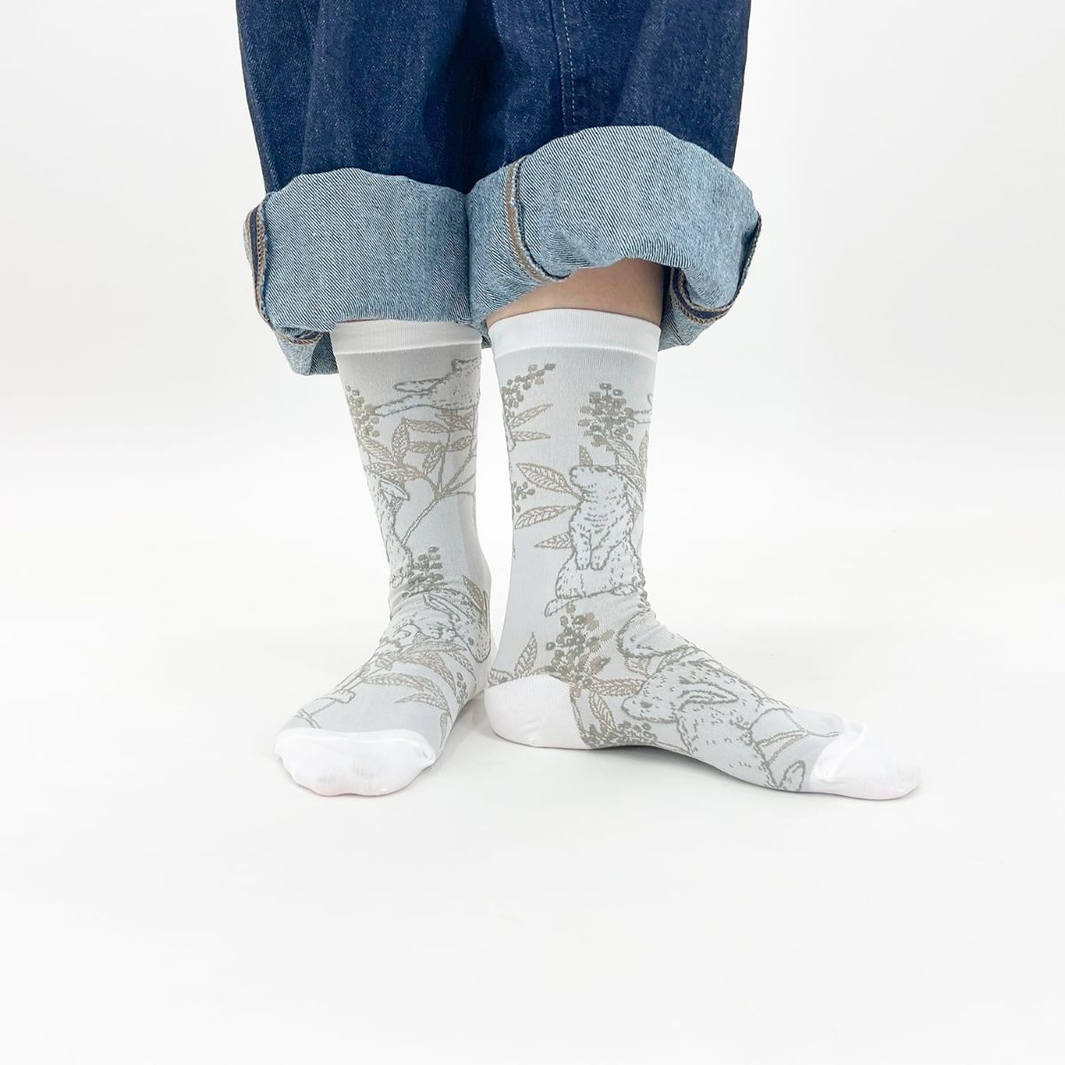 【Tomoaki Murayama / 村山大明×bpbp】SOCKS RABBIT ウサギ ソックス