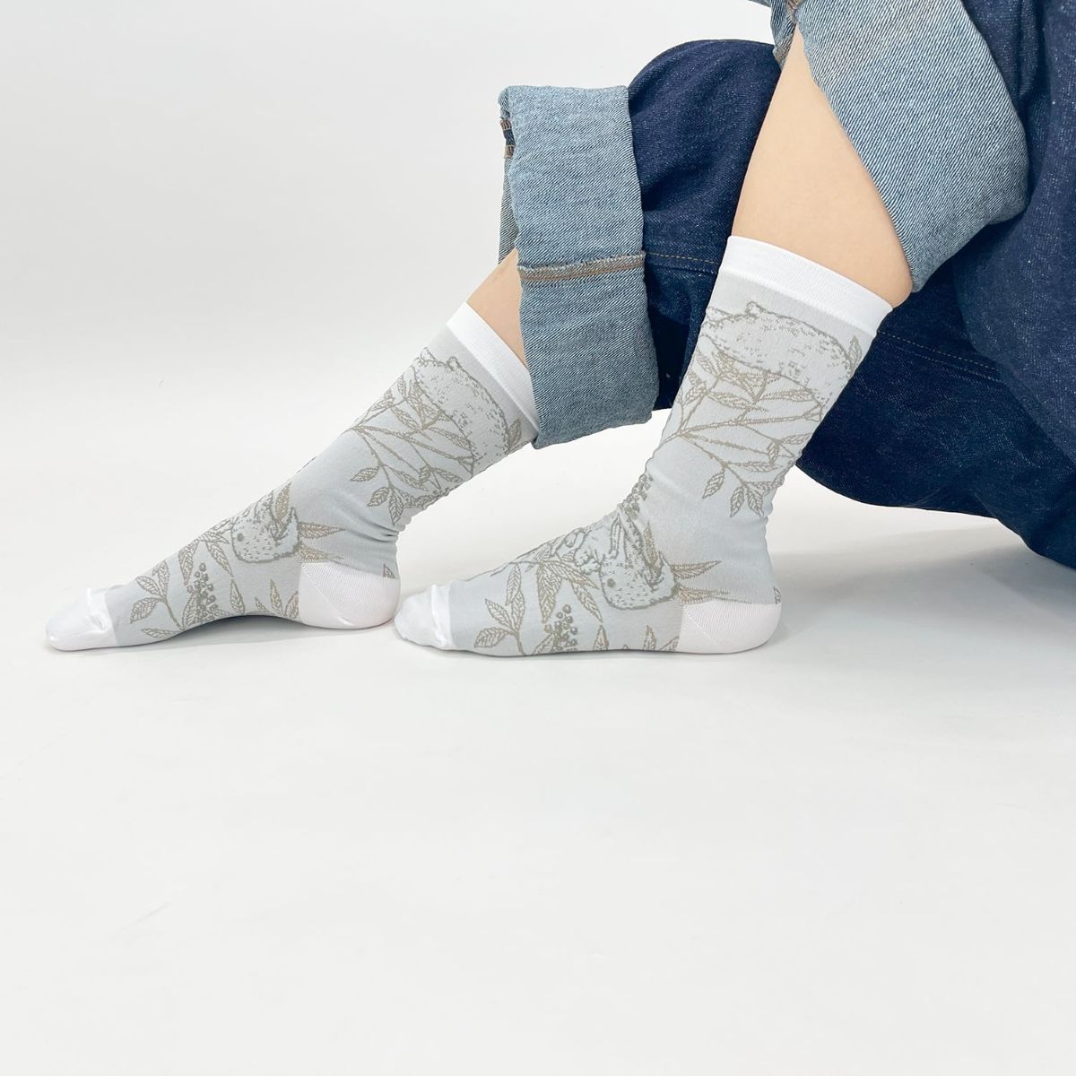 【Tomoaki Murayama / 村山大明×bpbp】SOCKS RABBIT ウサギ ソックス