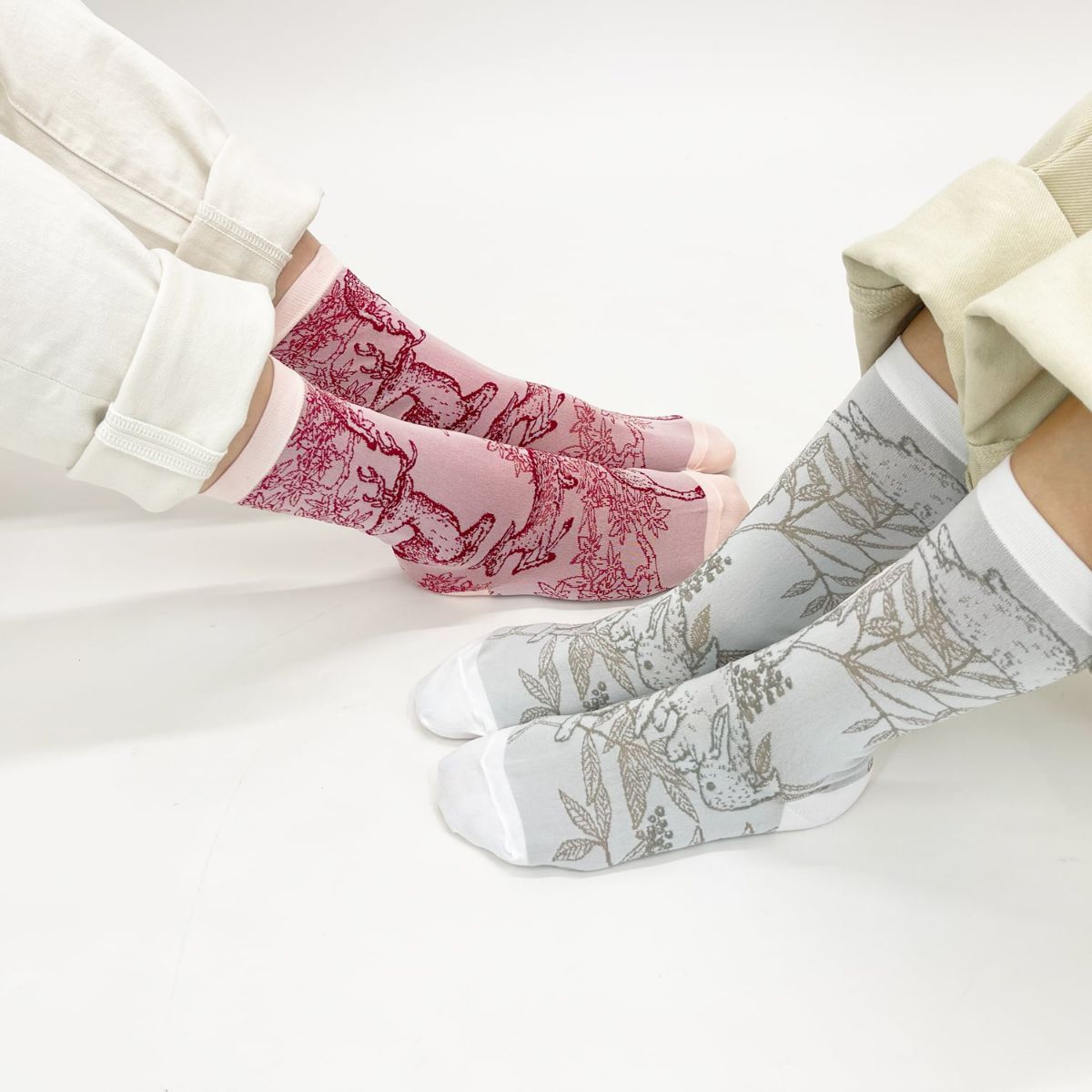 【Tomoaki Murayama / 村山大明×bpbp】SOCKS RABBIT ウサギ ソックス