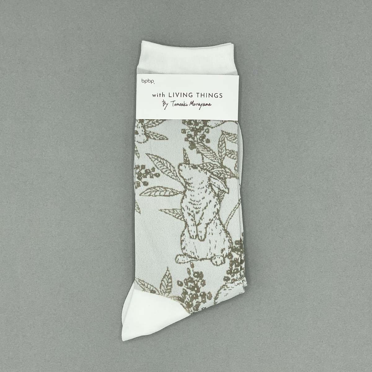 【Tomoaki Murayama / 村山大明×bpbp】SOCKS RABBIT ウサギ ソックス