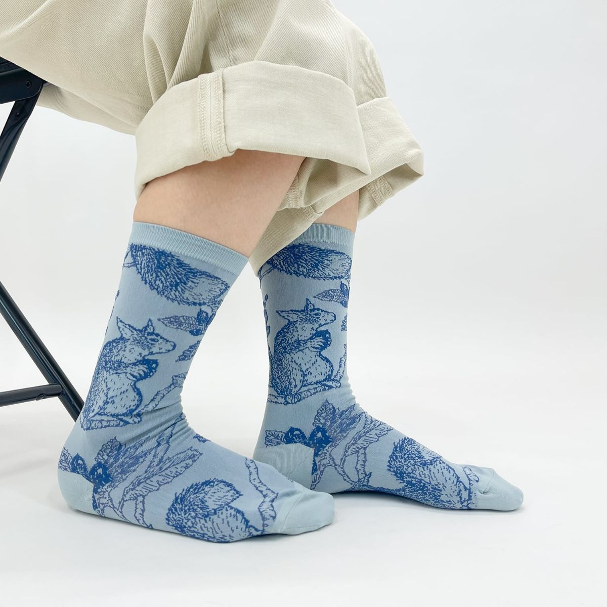 【Tomoaki Murayama / 村山大明×bpbp】SOCKS SQUIRREL リス ソックス