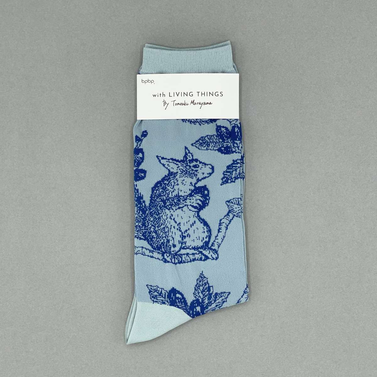 【Tomoaki Murayama / 村山大明×bpbp】SOCKS SQUIRREL リス ソックス