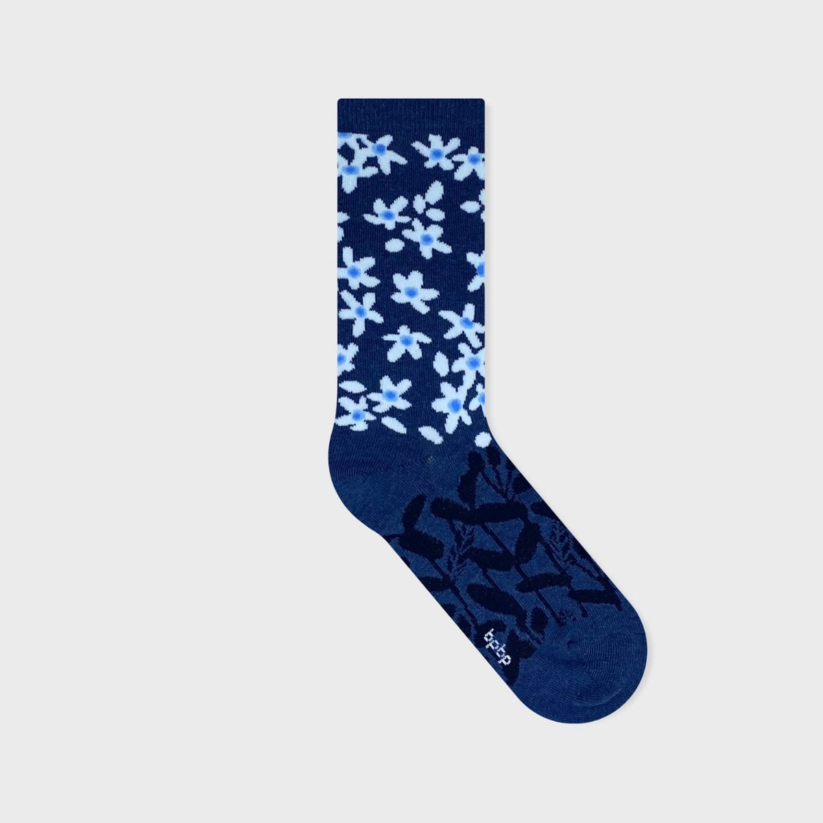 【YURI HIMURO / 氷室友里×bpbp】SOCKS TWEEDIA NAVY ツィーディア ソックス ネイビー