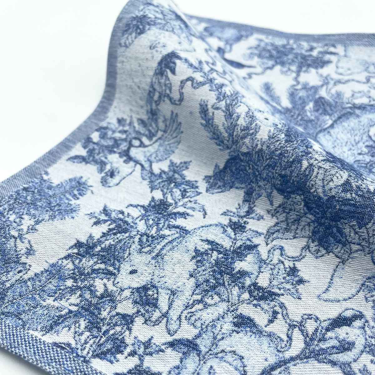 【Tomoaki Murayama / 村山大明×bpbp】聖夜の生命 JACQUARD HANDKERCHIEF ジャガード織ハンカチ
