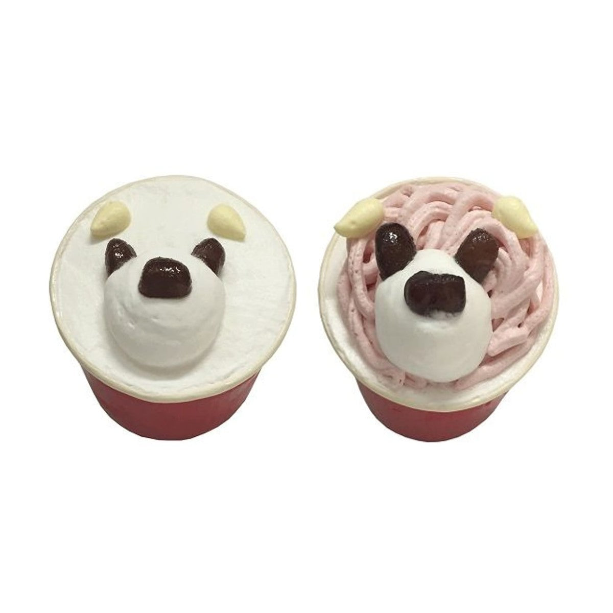 【comif コミフ 】やさしいスイーツ 米粉のカップケーキ プレーン/イチゴ おやつ ドッグフード