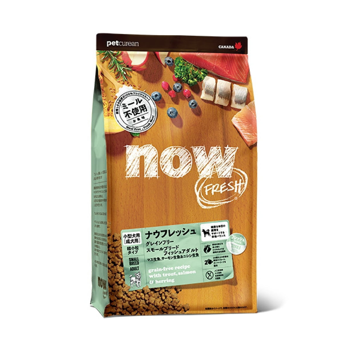 【NOW FRESH ナウ フレッシュ】グレインフリー スモールブリード（小粒）フィッシュアダルト / 2.3kg ドッグフード