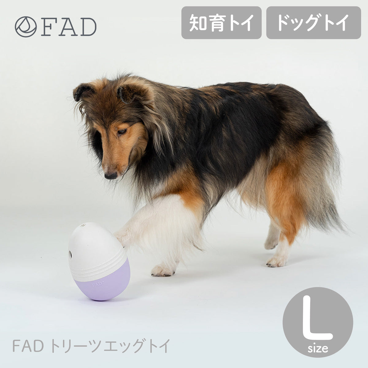 【FAD ファッド】トリーツエッグトイ / L ドッグトイ