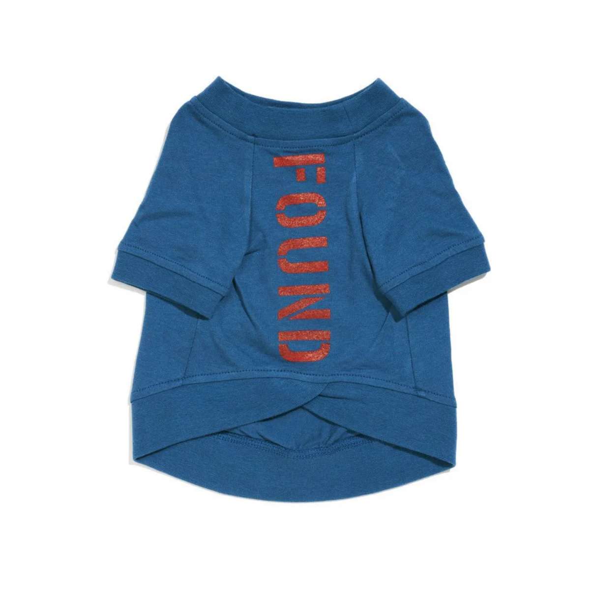 【FOUND MY ANIMAL ファウンドマイアニマル】ビックフルハートTシャツ BLUE + TOMATO トープ＋チョコレート XS XL XXL サイズ