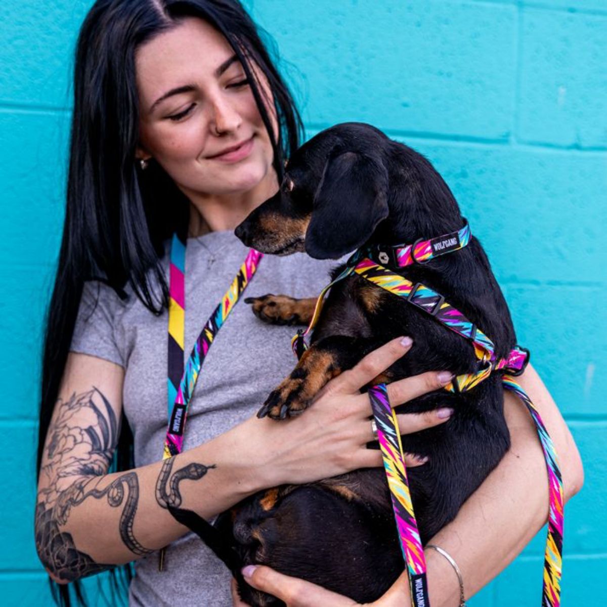 【WOLFGANG MAN & BEAST ウルフギャング マン＆ビースト】リード FuzzyTails Leash（S M L size 全長：122cm 183cm）