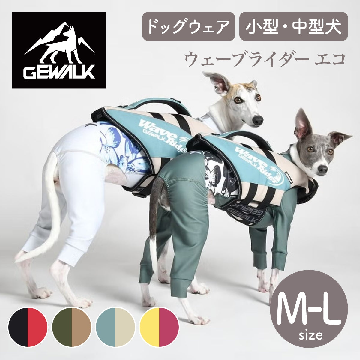 【GEWALK ジウォーク】【2026年モデル】ウェーブライダー エコ M,Lサイズ