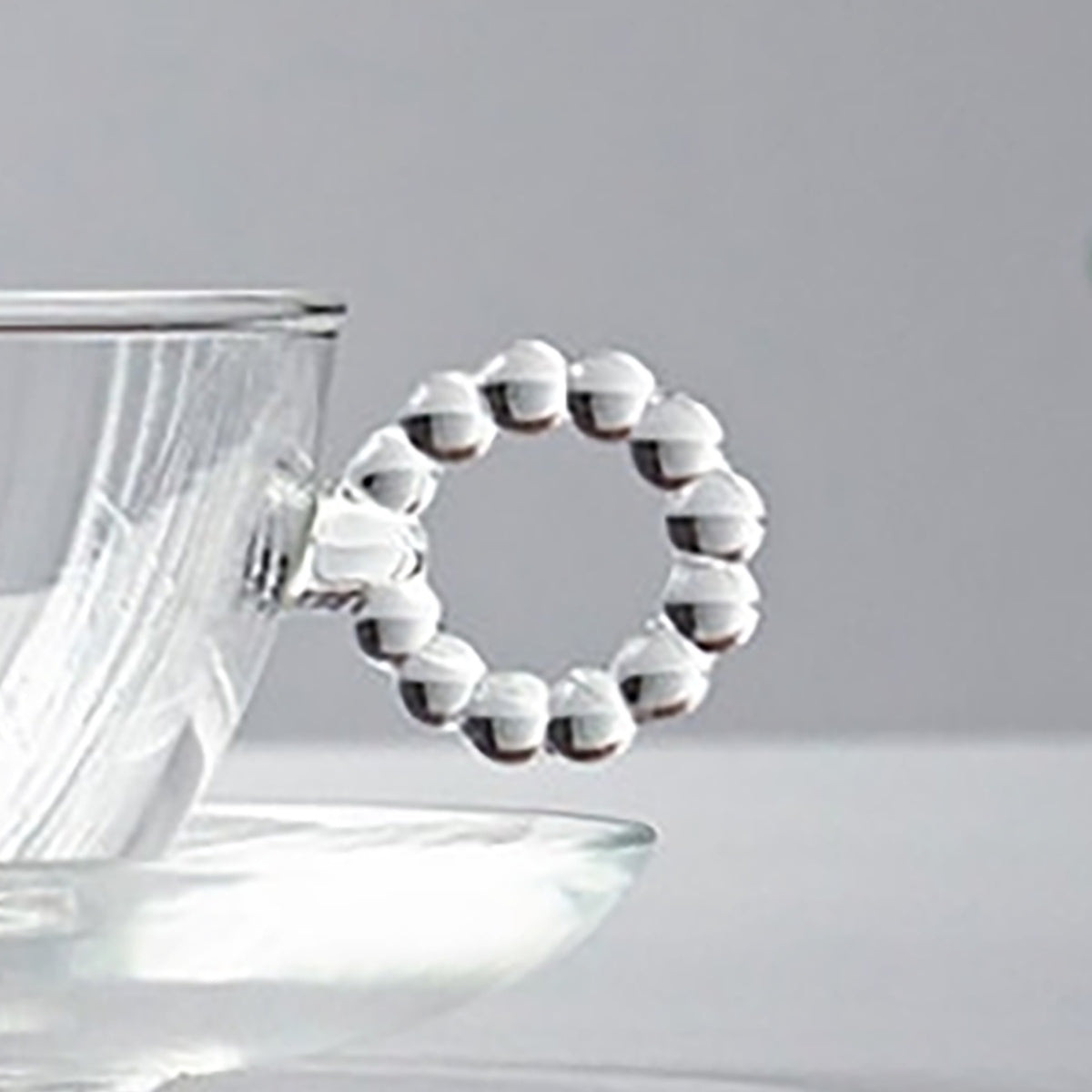 【HARIO Lampwork Factory ハリオランプワークファクトリー】カップ＆ソーサー サークル R