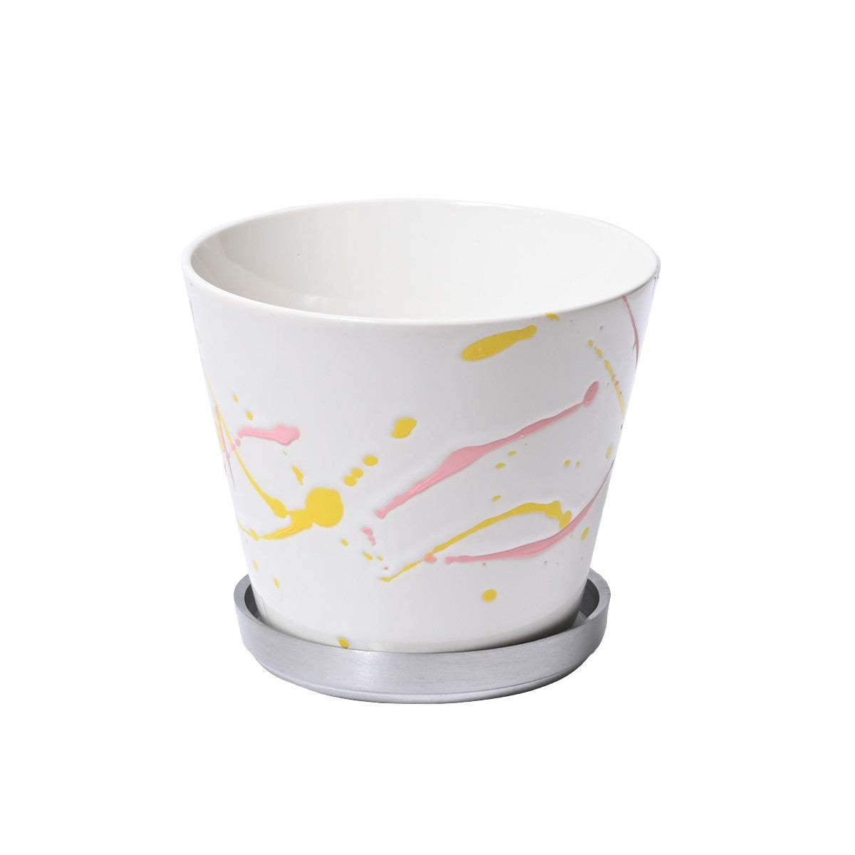 【HINODEYA_KYOTO キョウト_ヒノデヤ】SPLASH PLANTER スプラッシュ プランター イエロー/ピンク
