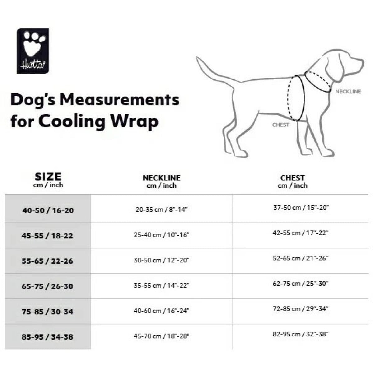 【Hurtta フルッタ】Cooling Wrap クーリングラップ
