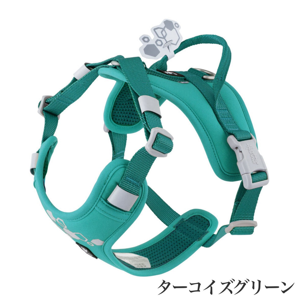 【Hurtta フルッタ】ウォーリアハーネス2エコ 40～50/45～60cm