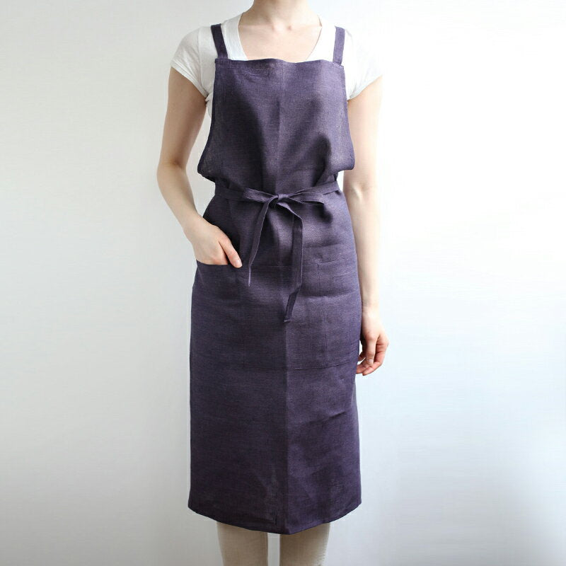 フルエプロン Lino e Lina A741e ノーチェ ・レザン