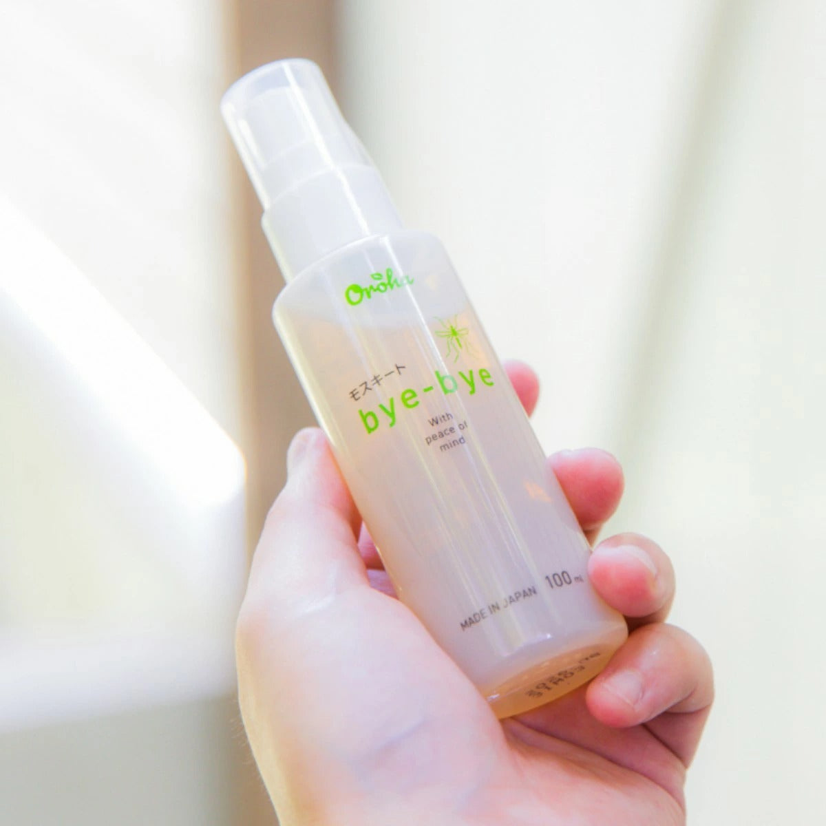 【ベムパートナー】モスキート bye-bye 蚊よけスプレー 100ml 天然由来