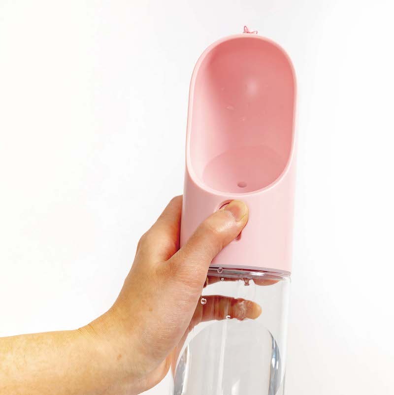 ウォーターボトル PETKIT ワンタッチ・ウォーターボトル 300ml ピンク
