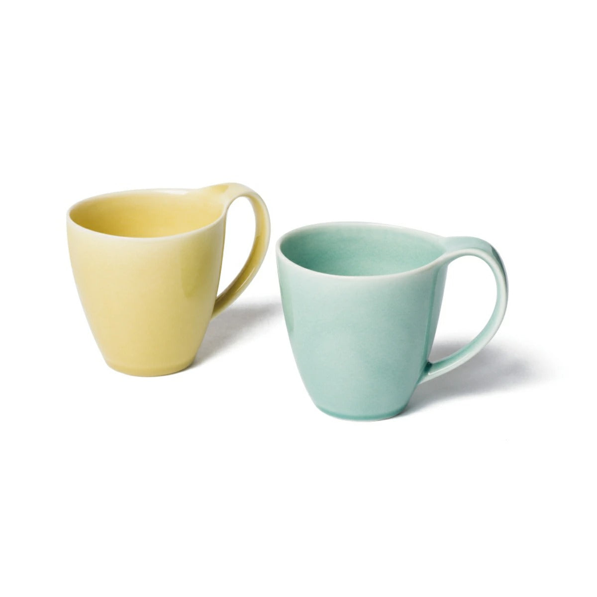 【POTPURRI ポトペリー】Våg ペアマグカップ グリーン×イエロー