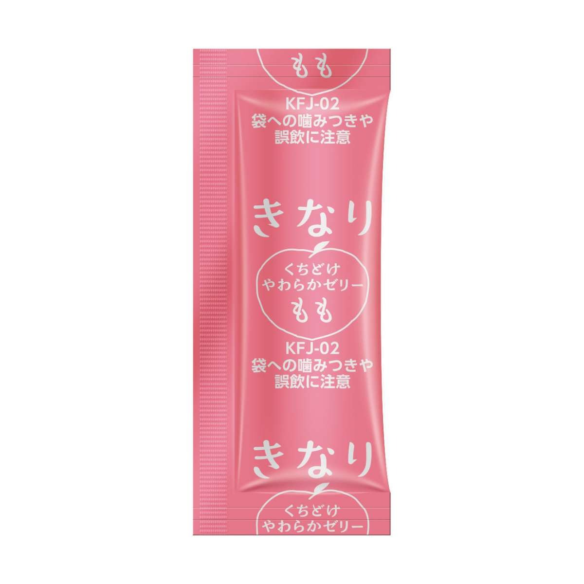 【きなり】くちどけやわらかゼリー もも（5g×10本）