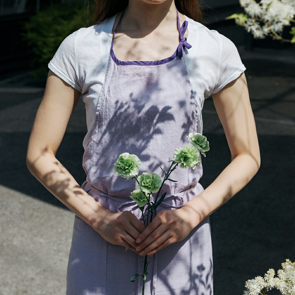 フルエプロン Lino e Lina A205 ミラ・ライラック