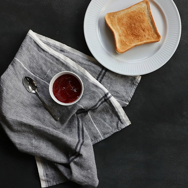 キッチンクロス Lino e Lina K357 メリ グレイ