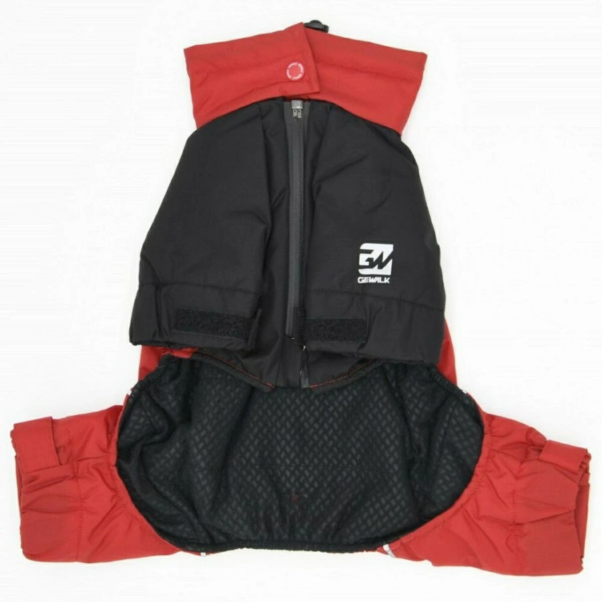 【GEWALK ジウォーク】2025年モデル ドリズル サーマル オーバーオール M Lサイズ 中型犬 撥水加工 ドッグウェア