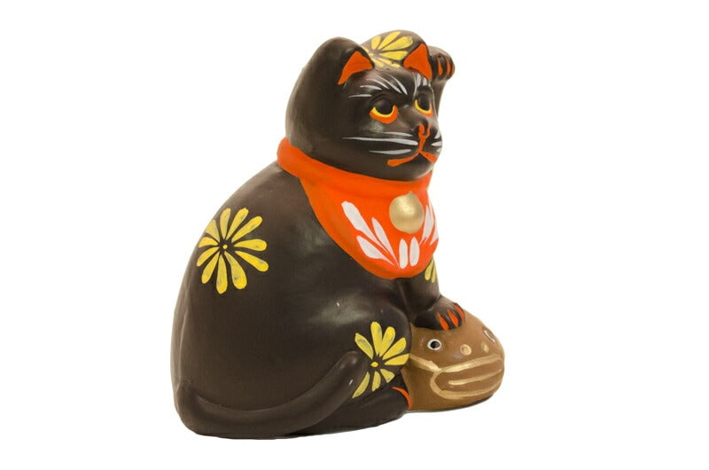 【つつみのおひなっこや】 堤人形 鯰(なまず)ふみ猫