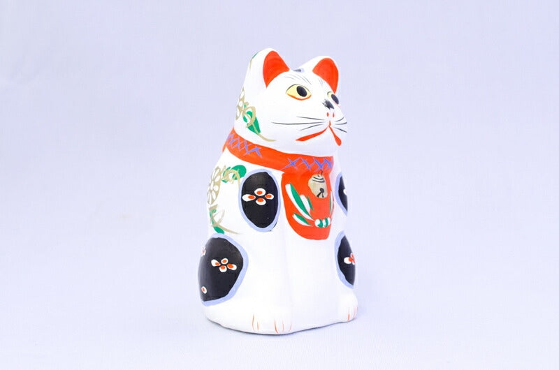 【つつみのおひなっこや】 堤人形 招き白猫（大）