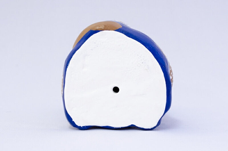 【つつみのおひなっこや】 堤人形 招き紺色の猫（大）