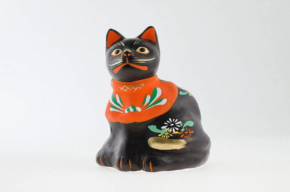 【つつみのおひなっこや】 堤人形 黒猫