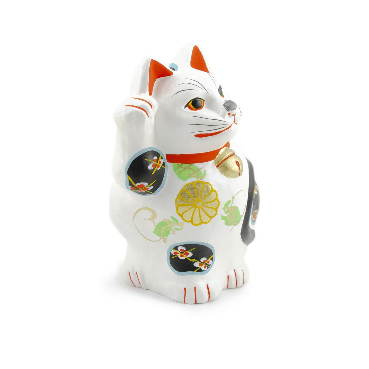 【つつみのおひなっこや】 堤人形 招き猫 横（特大）