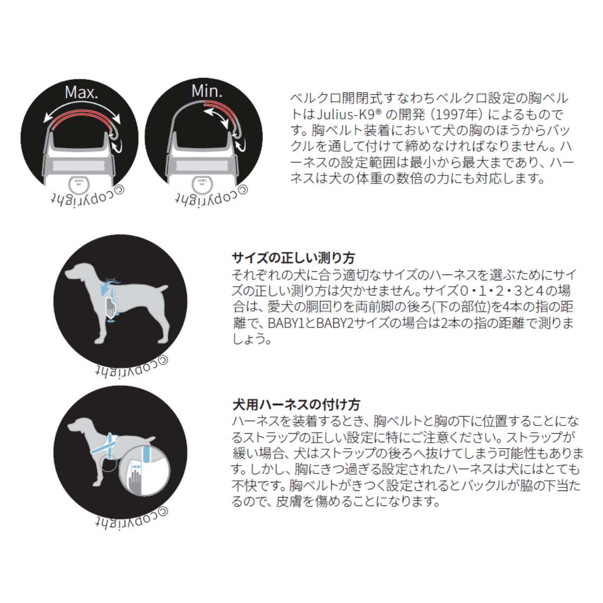 【Julius-K9 ユリウスケーナイン】IDCパワーハーネス IDC®Power harnesses Baby2