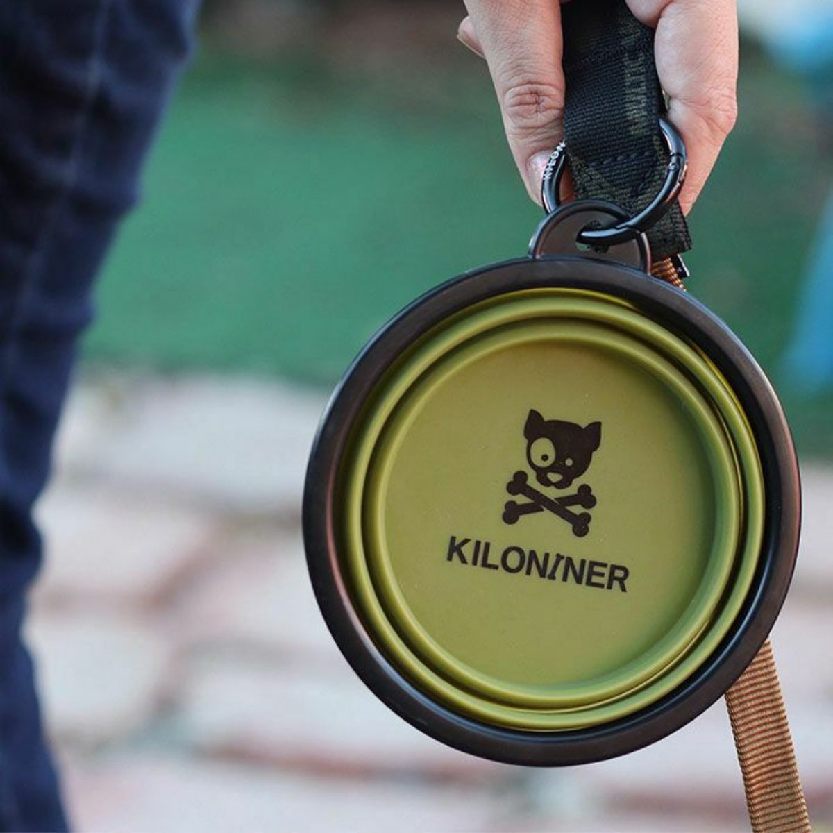 【KILONAINER キロナイナー】 CB1 コラプシブルドッグ ボウル CB1 Collapsible Dog Bowls