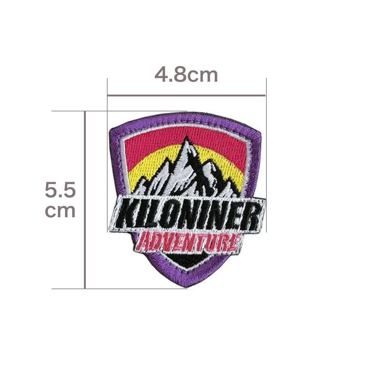 【KILONAINER キロナイナー】アドベンチャー パッチ Adventure Patch 4.8cm × 5.5cm