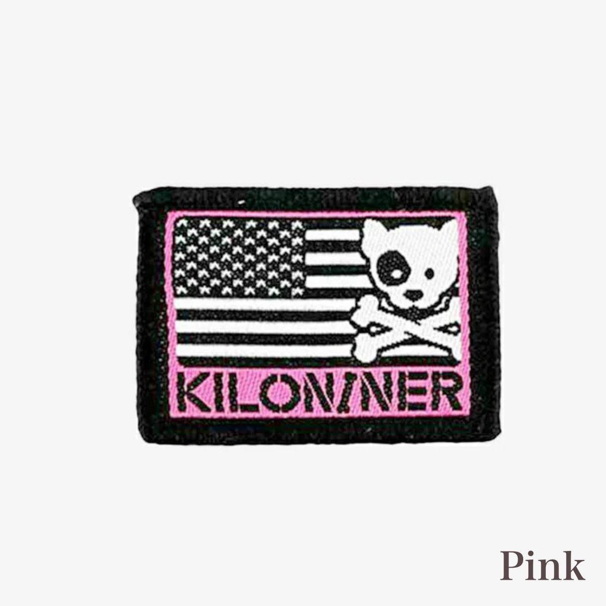 【KILONAINER キロナイナー】ミニ フリーダム クロスボーン パッチ 3cm × 4cm 全4色