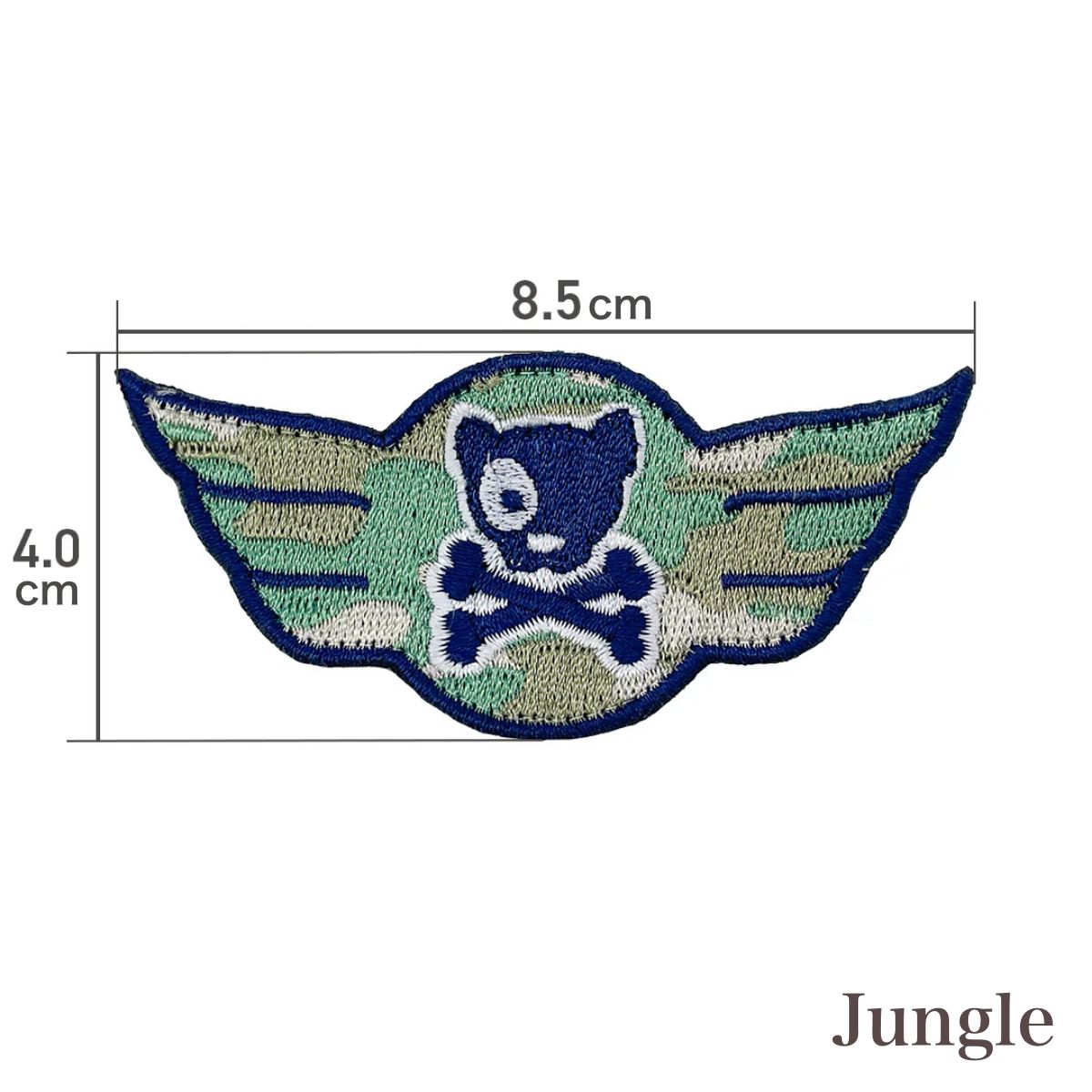 【KILONAINER キロナイナー】ウイング パッチ Wing Patch 8.5cm × 4cm 全3色