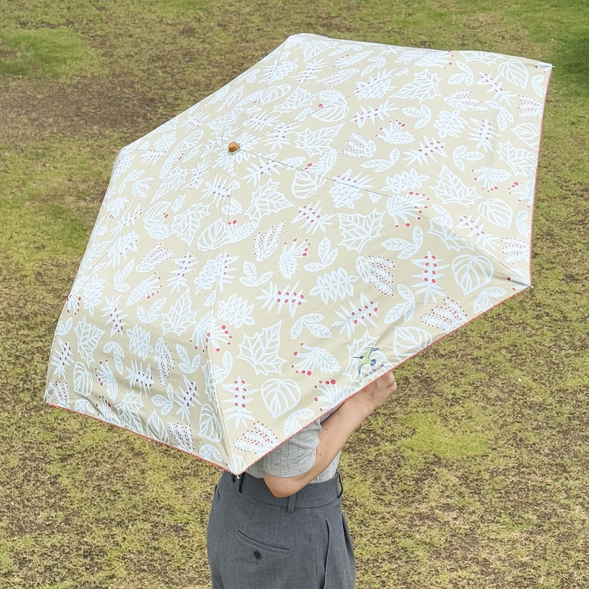 【KODUE HIBINO ひびのこづえ】晴雨兼用 折りたたみ傘 日傘