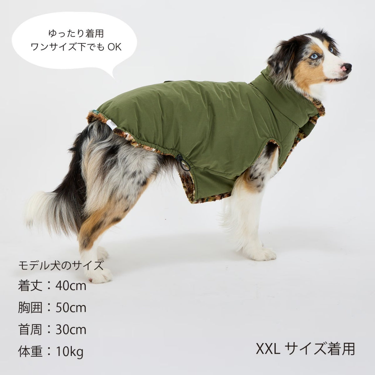 【MANDARINE BROTHERS マンダリンブラザーズ】 リバーシブルボアベスト Reversible Boa Vest