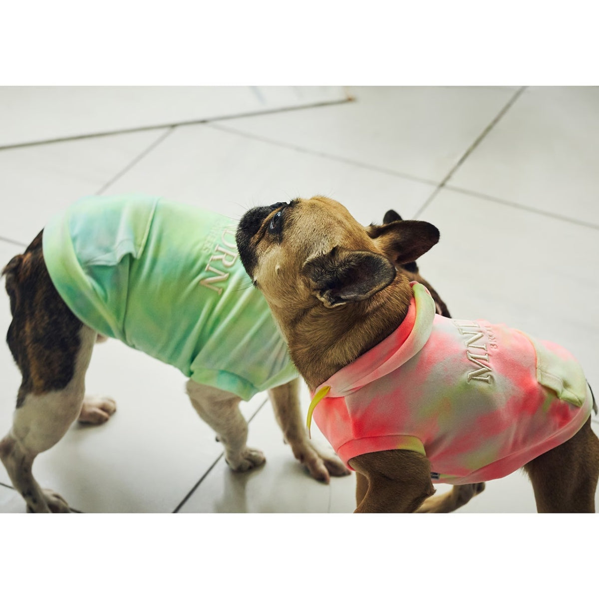 【MANDARINE BROTHERS マンダリンブラザーズ】タイダイフーディ TIE-DYE HOODIE