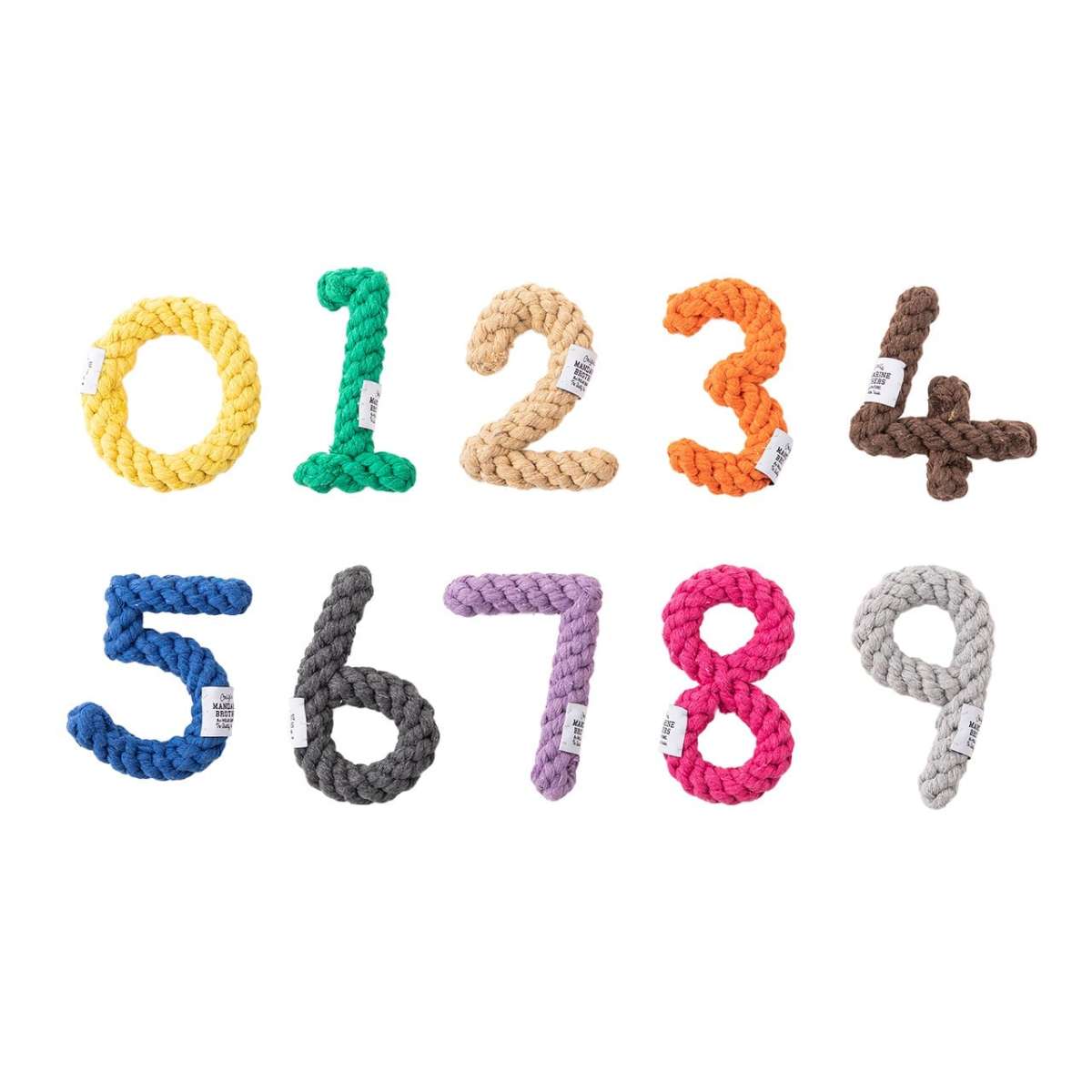 【MANDARINE BROTHERS マンダリンブラザーズ】ナンバーロープトイ Number Rope Toy